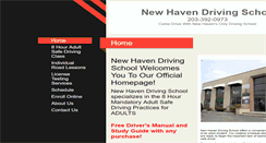 Desktop Screenshot of newhavendrivingschool.com